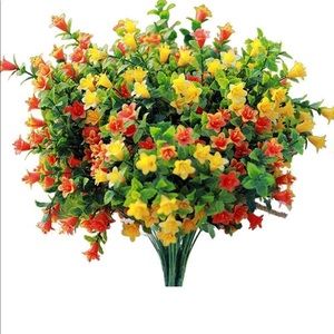 Artificial Flowers Fake Outdoor Flower Arrangement